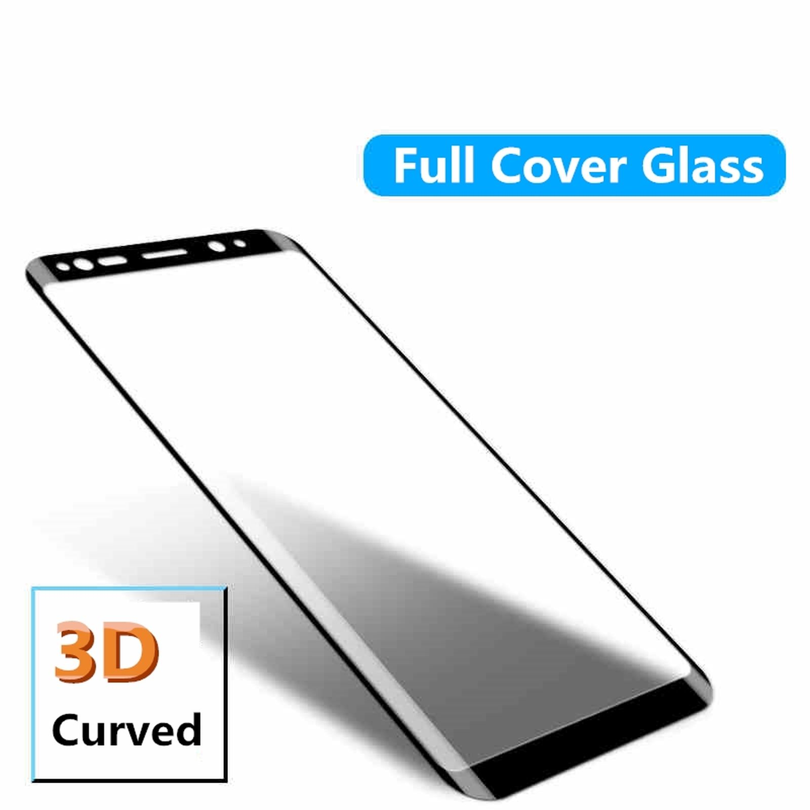 LOBWERK Glas Schutzglas(für SM-G965 Samsung Galaxy 6.2 S9 Plus Zoll)