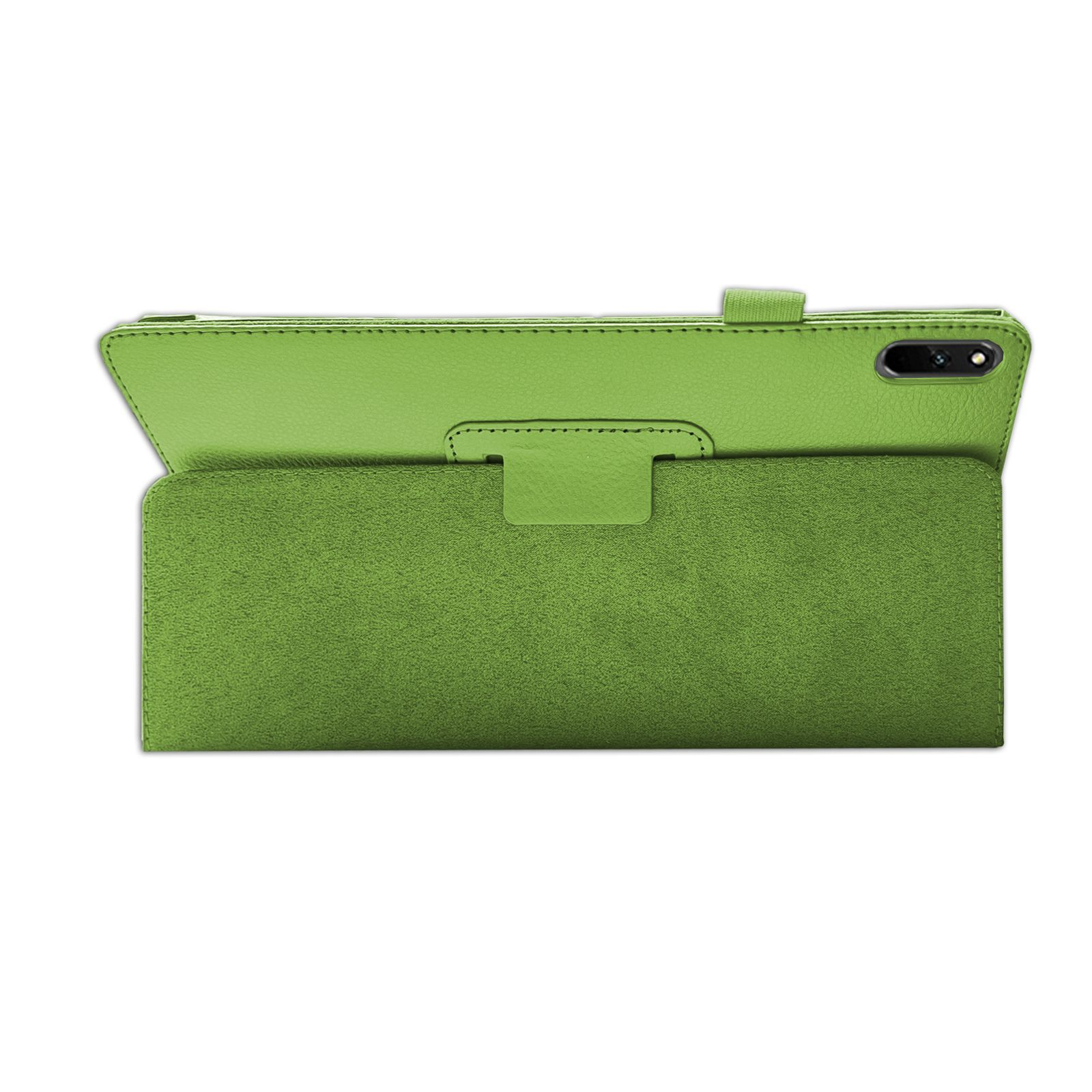 LOBWERK 2in1 Set (Schutzhülle + für Grün 11 Schutzglas) 2021 Case Huawei MatePad 11 Zoll Kunstleder, Bookcover