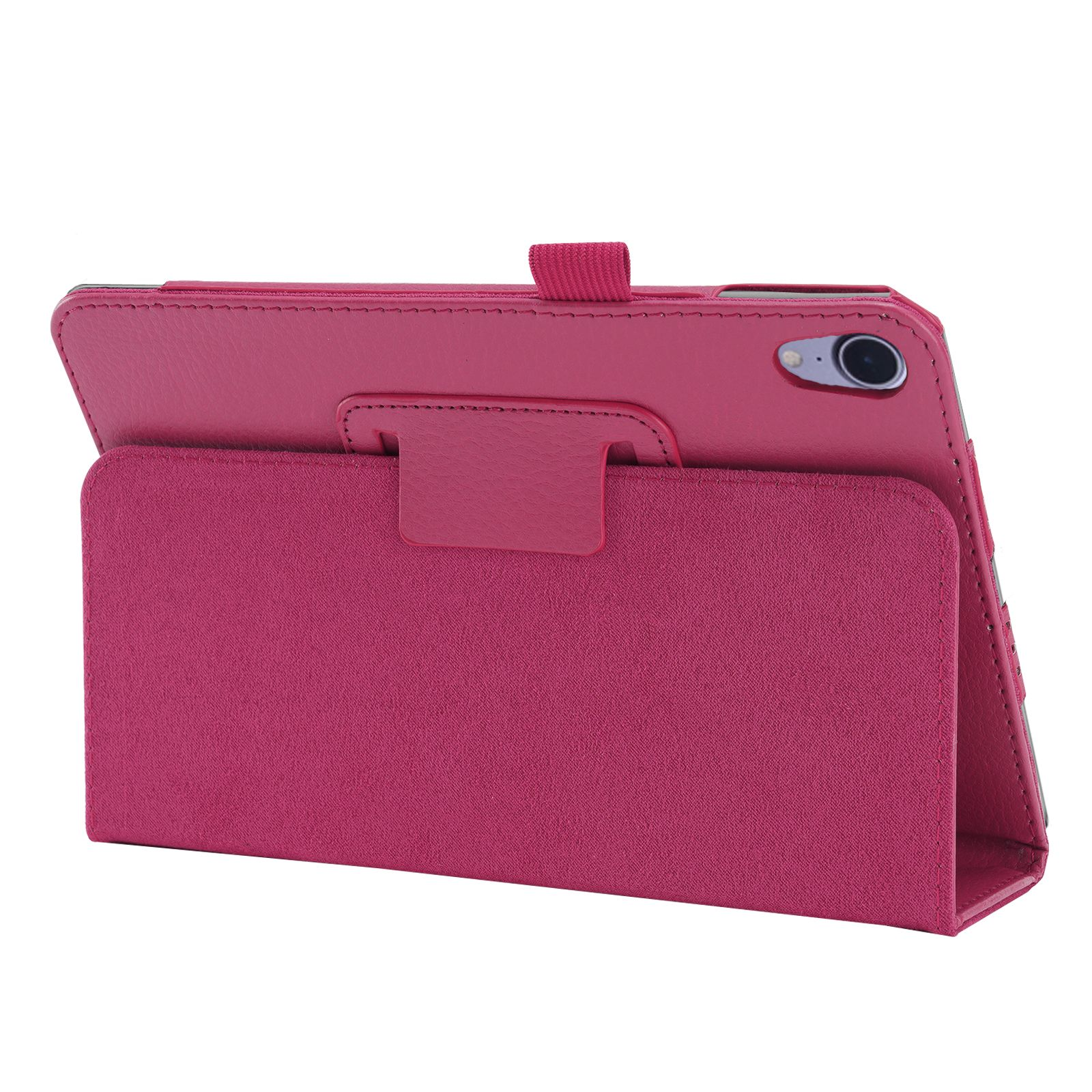 Schutzglas) Pink Case Kunstleder, 2in1 Zoll + (Schutzhülle 6 Apple Mini LOBWERK für Bookcover Set 8.3 2021 IPad