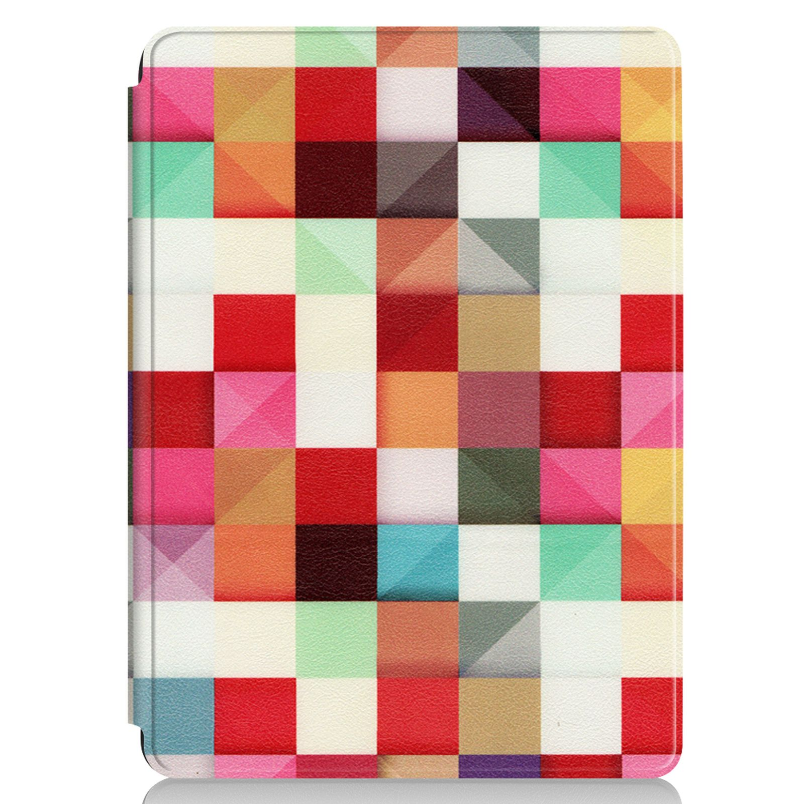 LOBWERK Hülle Schutzhülle Bookcover für (2018/2020) 2 Microsoft Zoll 10 Go Mehrfarbig Go Surface Kunstleder