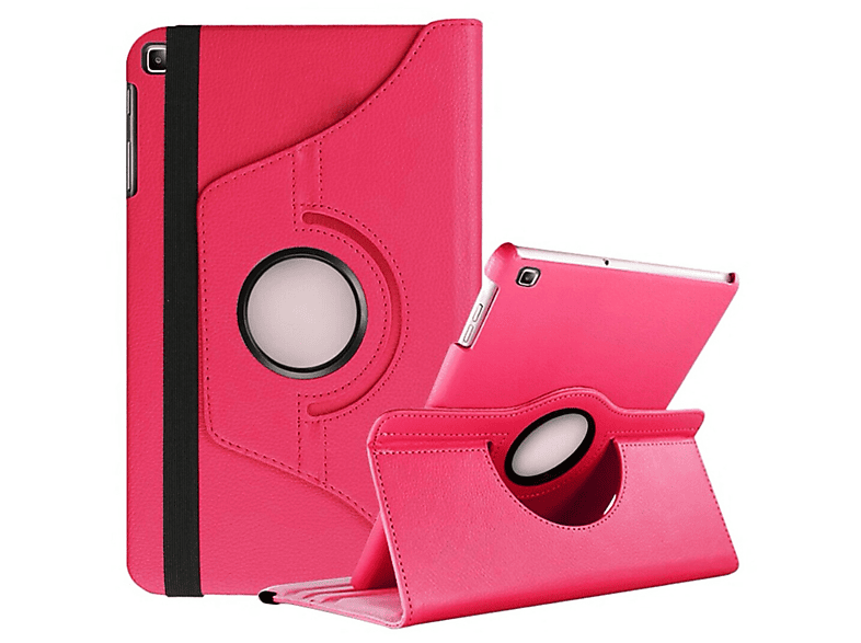 LOBWERK Hülle Schutzhülle Bookcover für Samsung Galaxy Tab A 10.1 SM-T510 10.1 Zoll Kunstleder, Pink