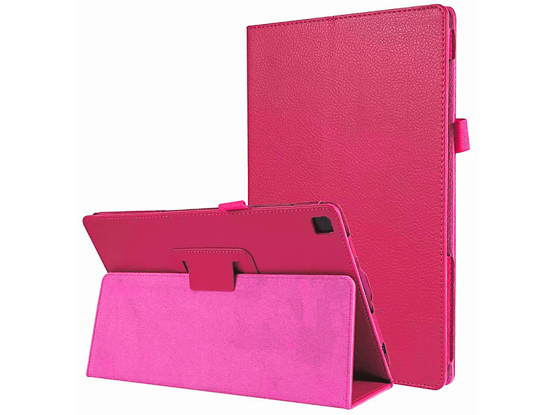 LOBWERK Hülle Schutzhülle Bookcover für Samsung Galaxy Tab S5e 10.5 SM-T720 T725 10.5 Zoll Kunstleder, Pink