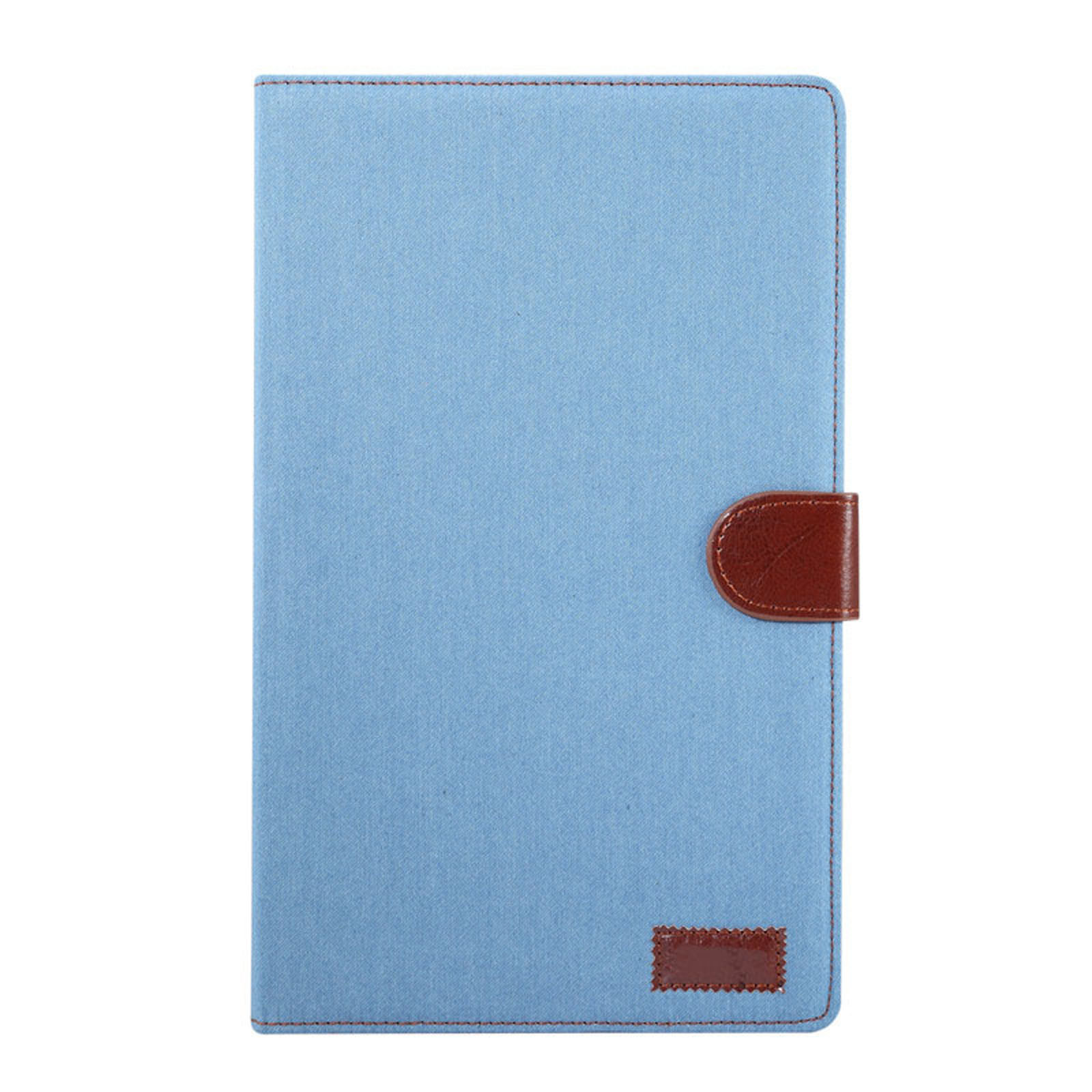 Bookcover Schutzhülle Hellblau für T515 A Kunststoff, Hülle T510 10.1 LOBWERK Galaxy Tab Samsung Zoll