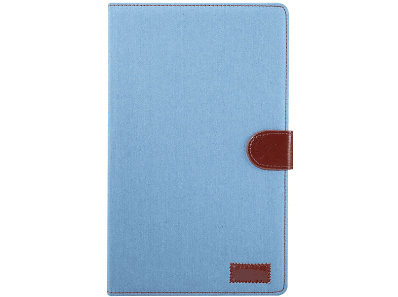 Bookcover Schutzhülle Hellblau für T515 A Kunststoff, Hülle T510 10.1 LOBWERK Galaxy Tab Samsung Zoll