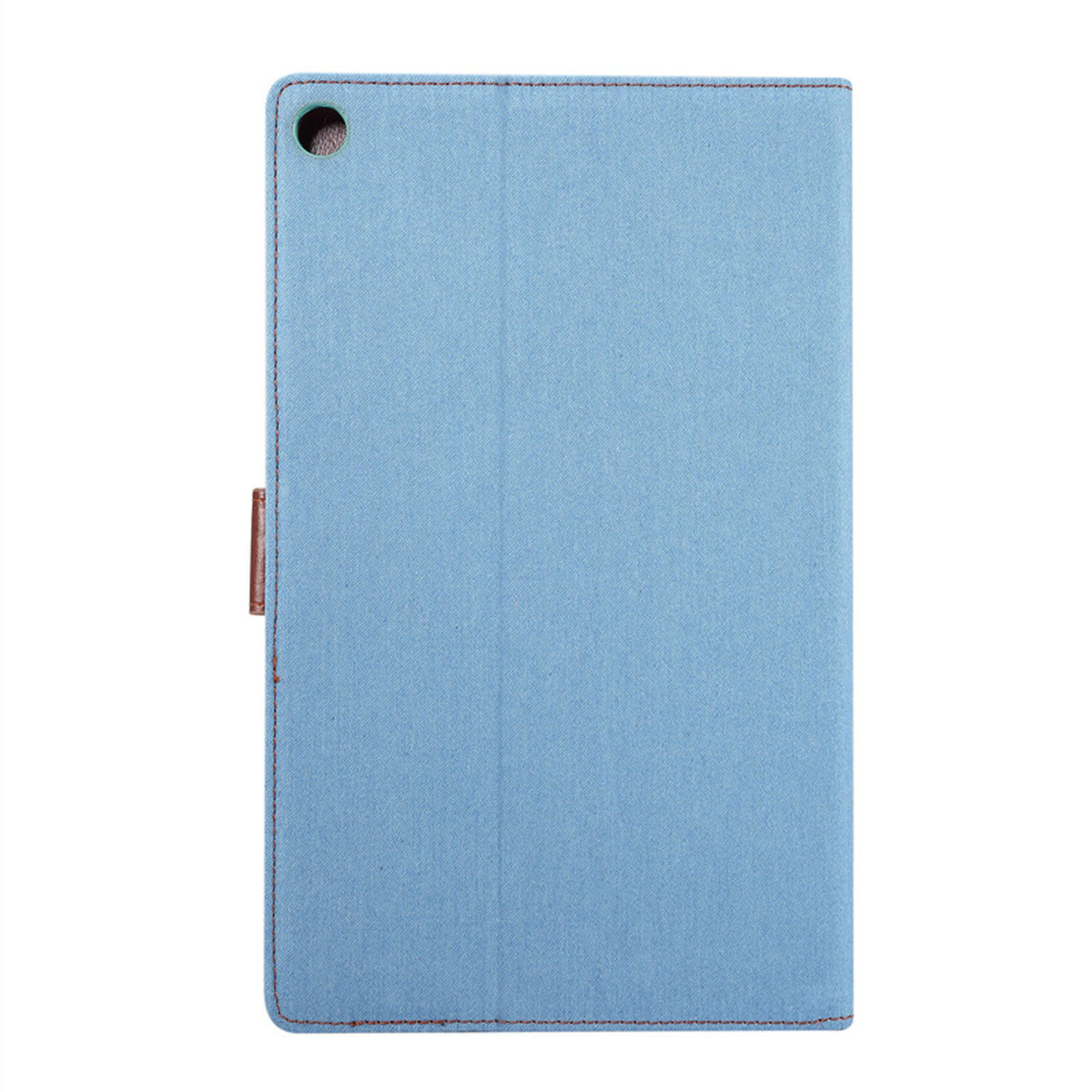 LOBWERK Hülle Schutzhülle Bookcover Samsung Zoll für T515 Hellblau Galaxy A T510 10.1 Kunststoff, Tab