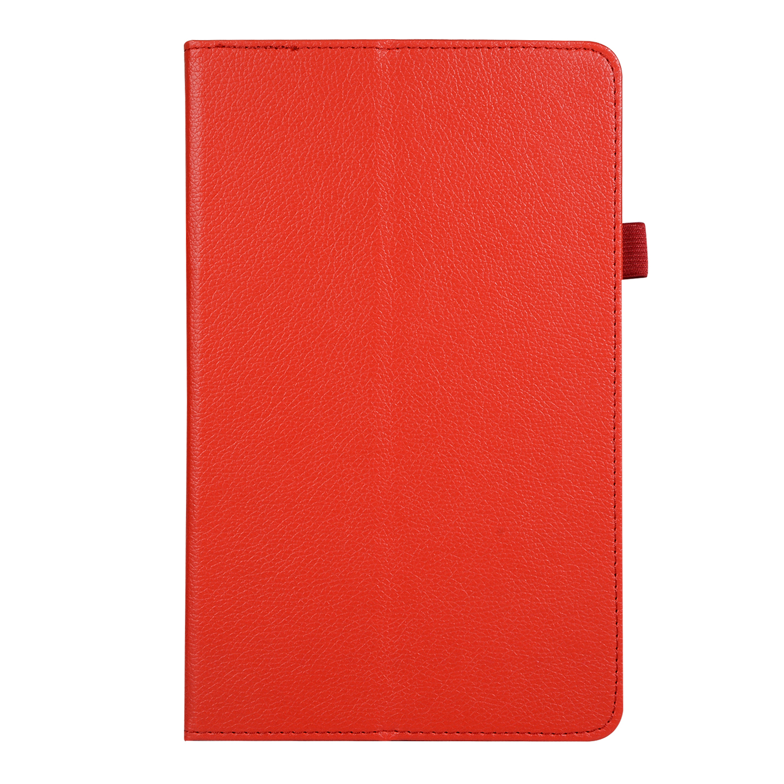 LOBWERK Hülle Schutzhülle Bookcover für 10.1 A 10.1 Zoll Kunstleder, Rot Tab Samsung SM-T510 Galaxy