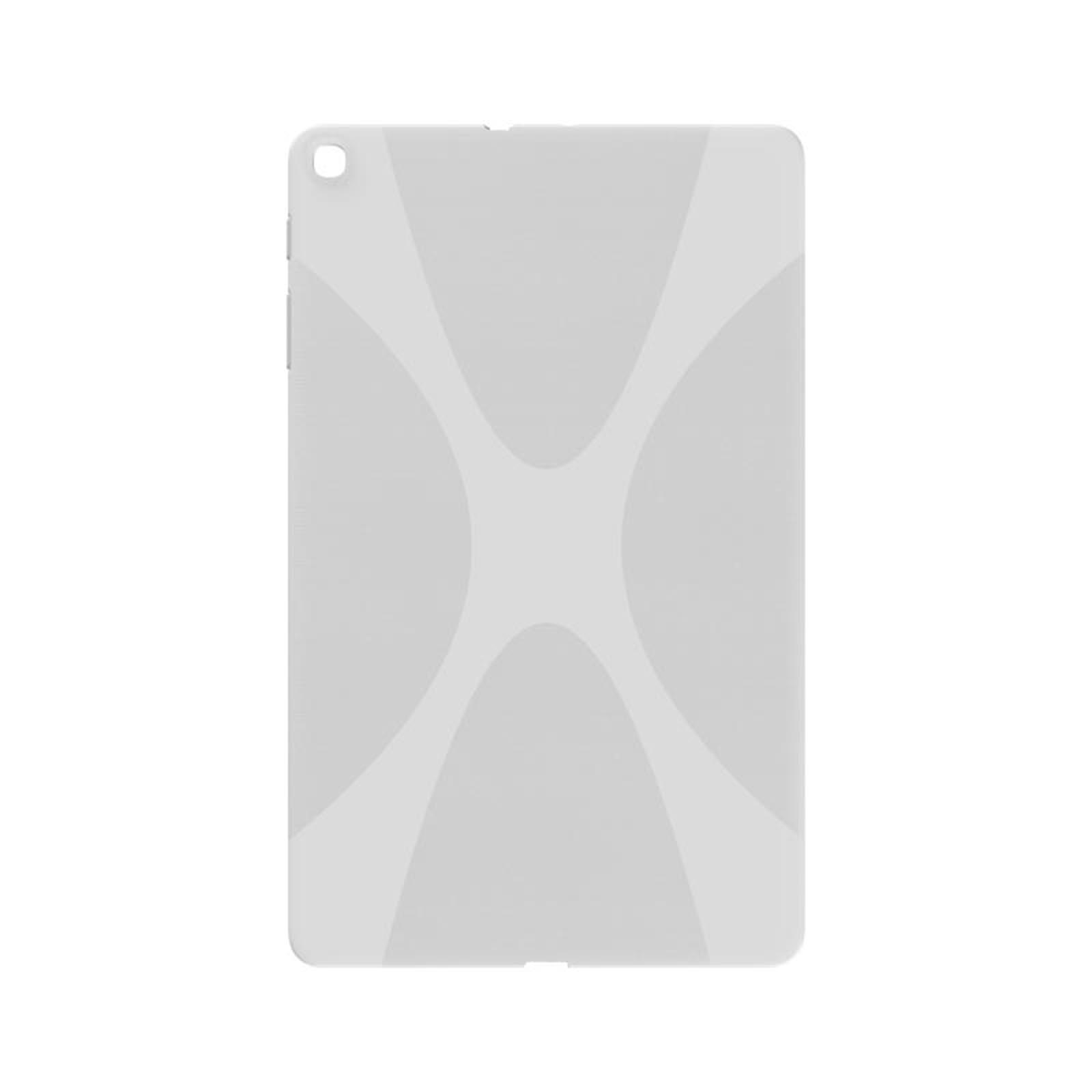 Schutzhülle Hülle Zoll für T515 A Kunststoff, Backcover Samsung SM-T510 LOBWERK Galaxy Weiß Tab 10.1