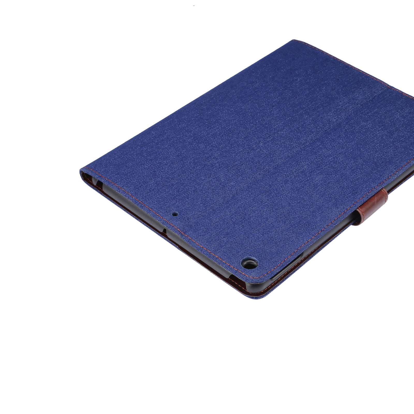 LOBWERK Hülle Schutzhülle Bookcover für 2019/2020/2021 10.2 Zoll iPad Kunststoff, 10.2 Blau Apple