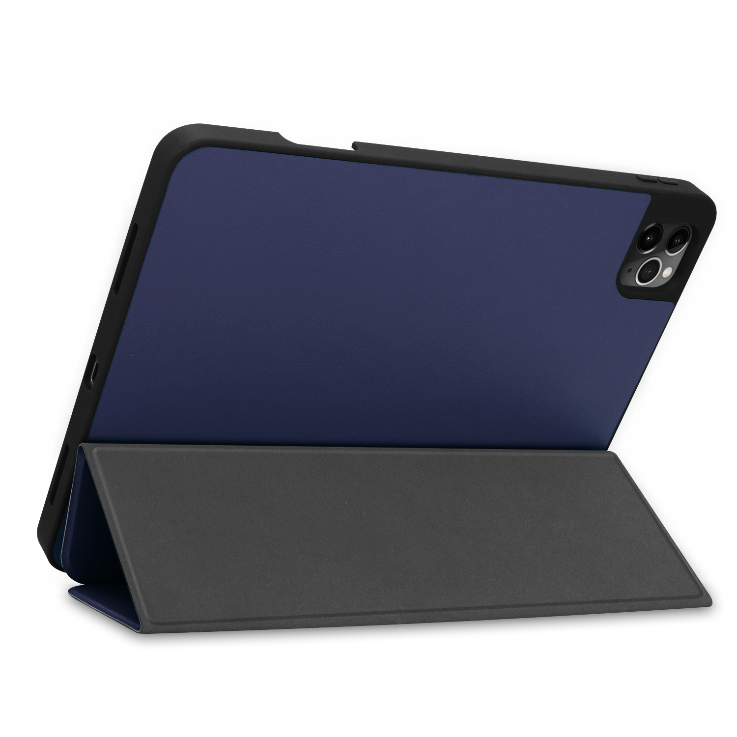 11 Schutzhülle Apple Bookcover LOBWERK Pro Hülle Kunstleder, Blau für iPad Zoll 2020