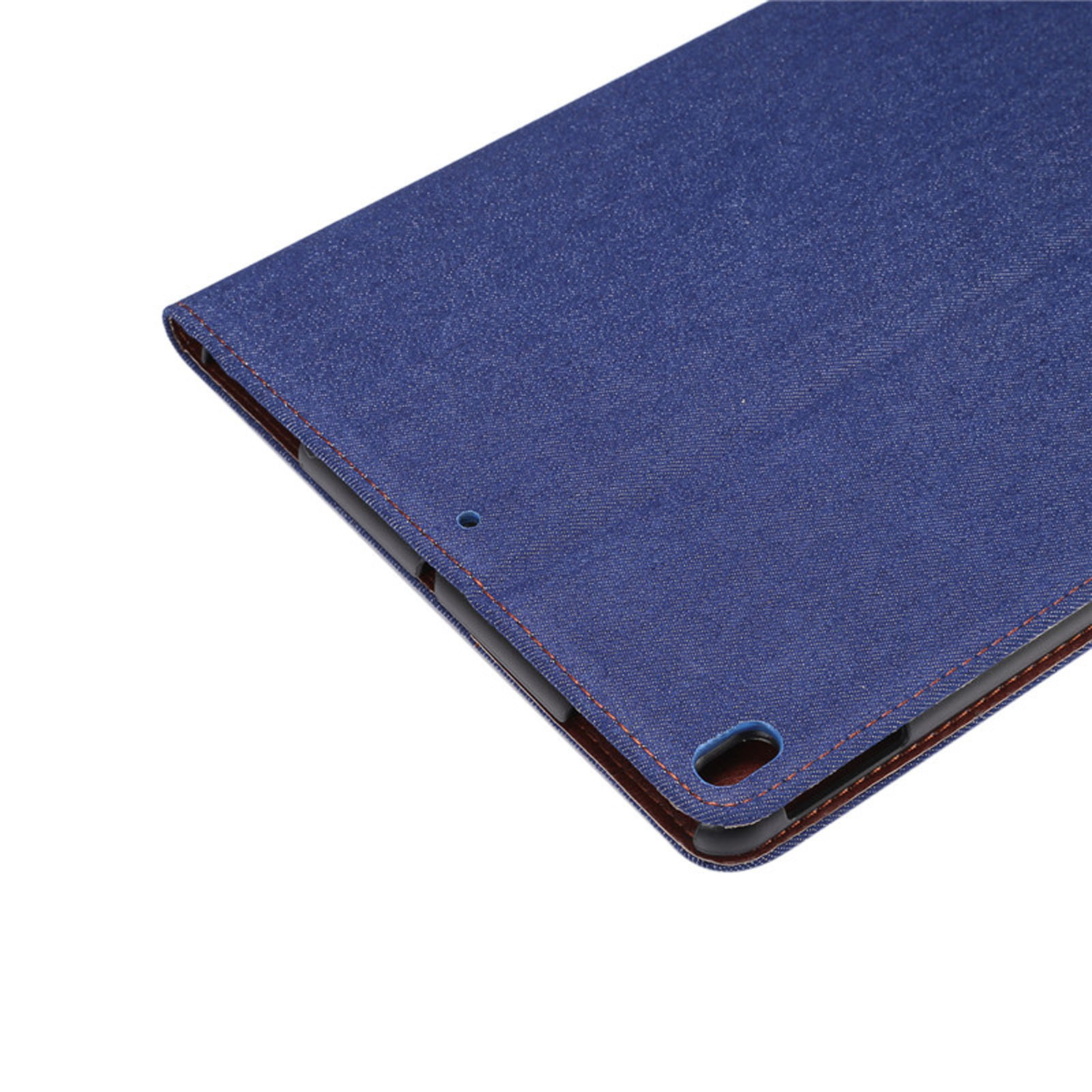 2017 Kunststoff, Bookcover Hülle Blau Air iPad 10.5 iPad für 2019 3 LOBWERK Schutzhülle Pro Apple Zoll