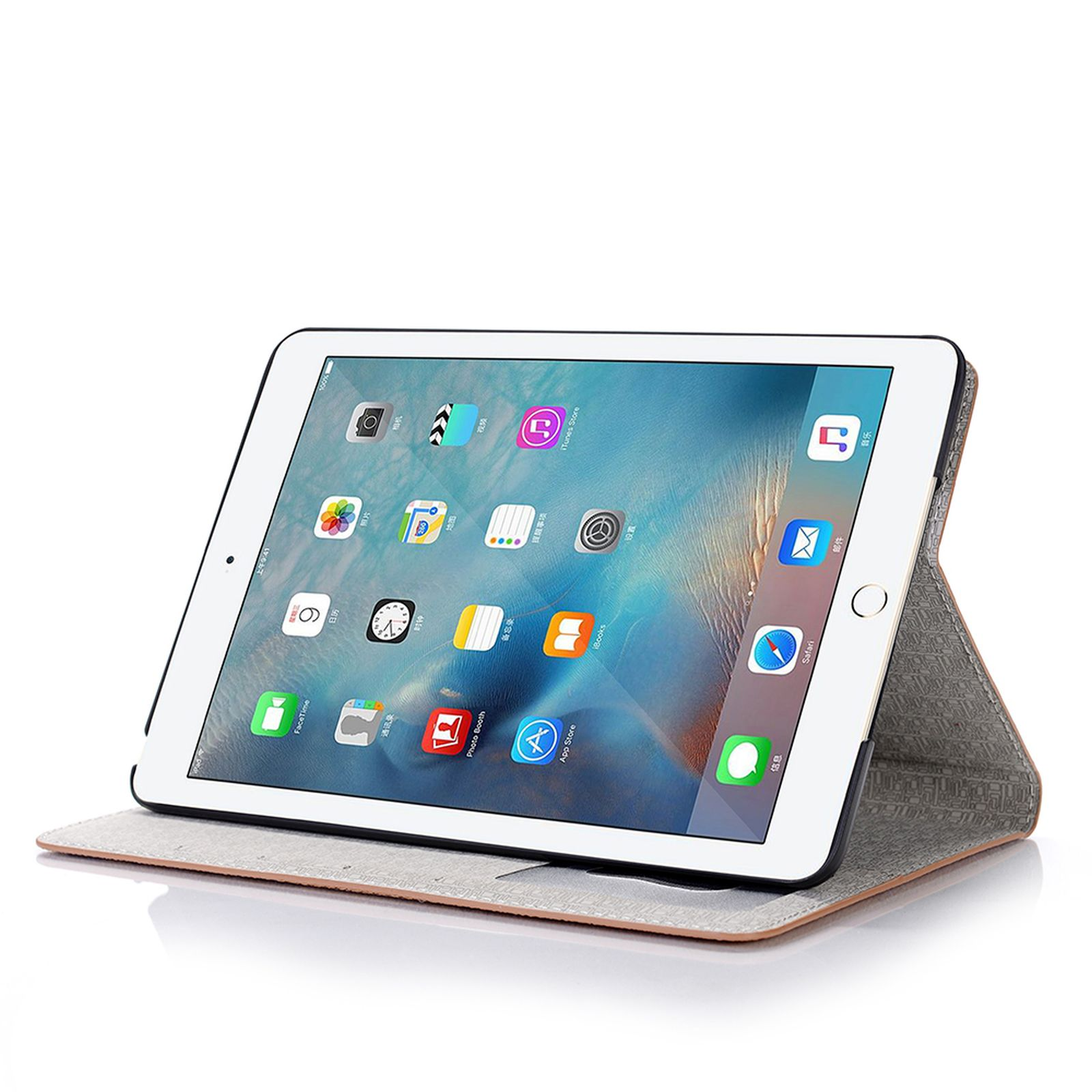 LOBWERK Hülle Schutzhülle Bookcover für Mini Kunststoff, iPad Mini 7.9 01 4 Zoll 5 Apple