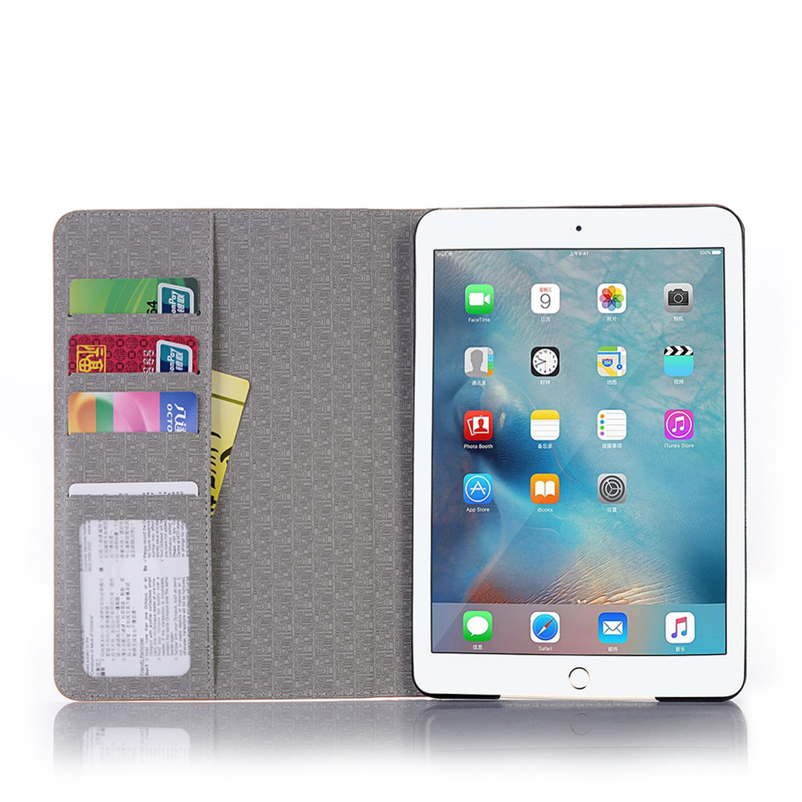 für 4 LOBWERK Zoll Hülle iPad 01 7.9 Schutzhülle Mini Bookcover Mini Apple 5 Kunststoff,