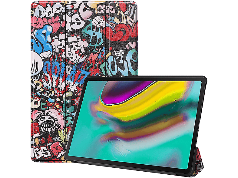 10.5 Galaxy Tab Hülle Samsung Schutzhülle LOBWERK für 02 Kunstleder, Bookcover S5e Zoll SM-T720