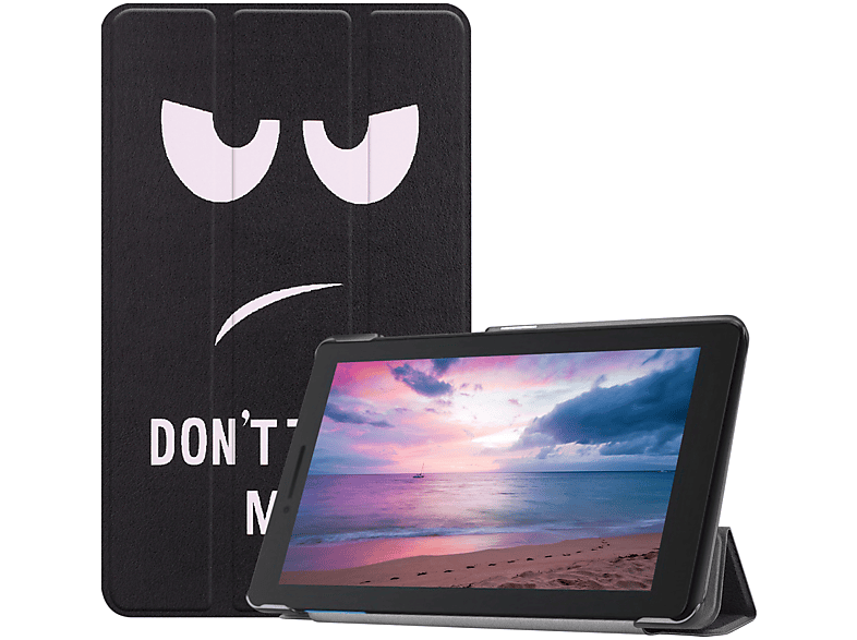 LOBWERK Hülle Schutzhülle Bookcover für E8 Tab TB-8304F Kunstleder, 8 NEU Zoll Lenovo