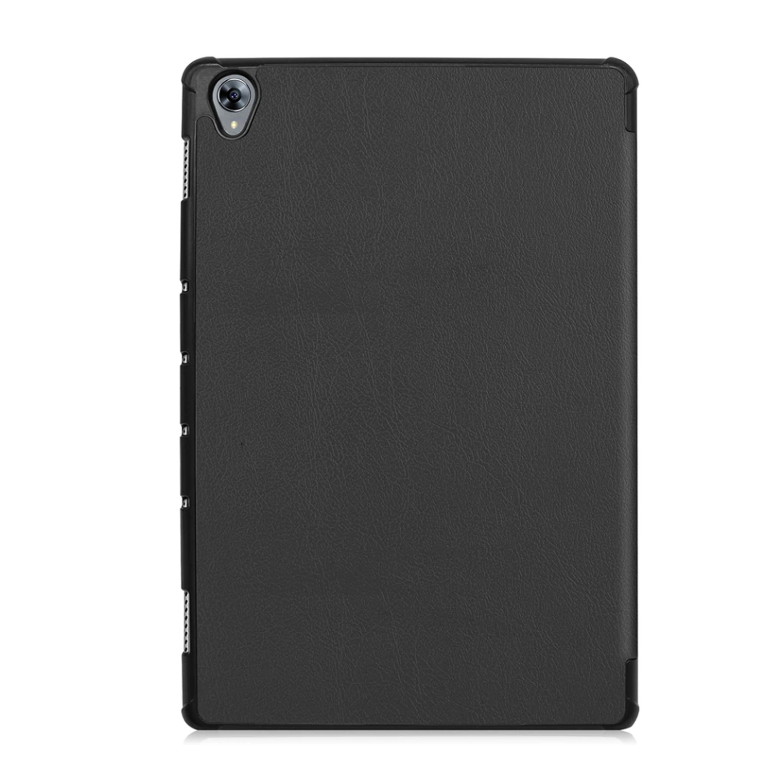 Hülle Huawei MediaPad Kunstleder, Schutzhülle für 10.8 LOBWERK Schwarz M6 Bookcover Zoll