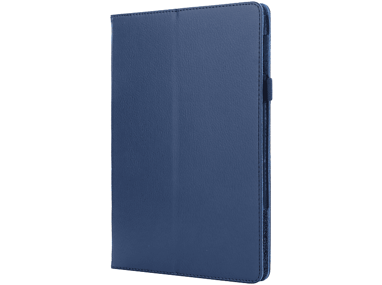 LOBWERK Hülle Schutzhülle Bookcover für Lenovo Tab M10/P10 TB-X605F/TB-X705F (2018) 10.1 Zoll Kunstleder, Blau