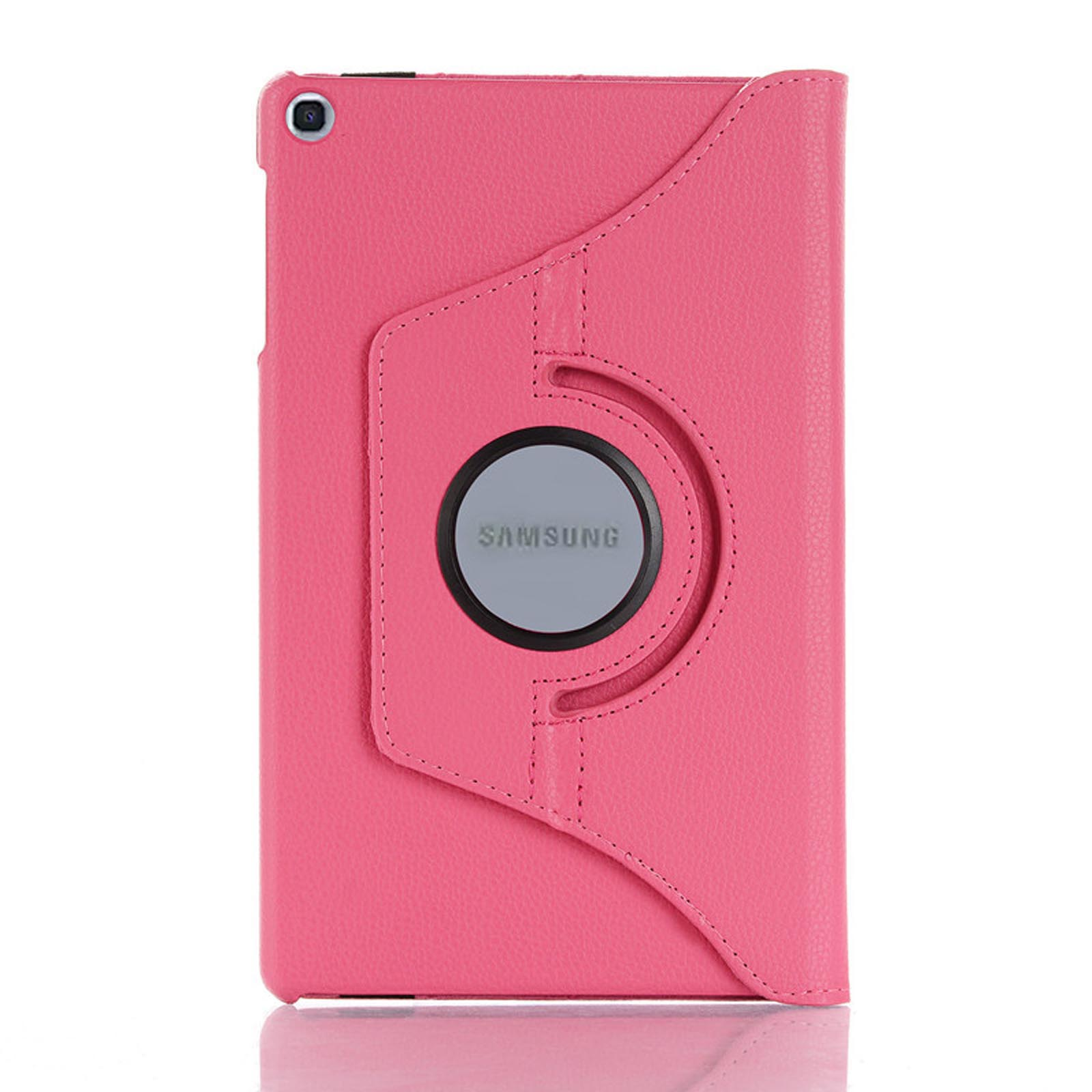 LOBWERK Hülle Schutzhülle Bookcover SM-T290 A Galaxy 8 Zoll Tab für Pink Samsung SM-T295 Kunstleder, 8.0
