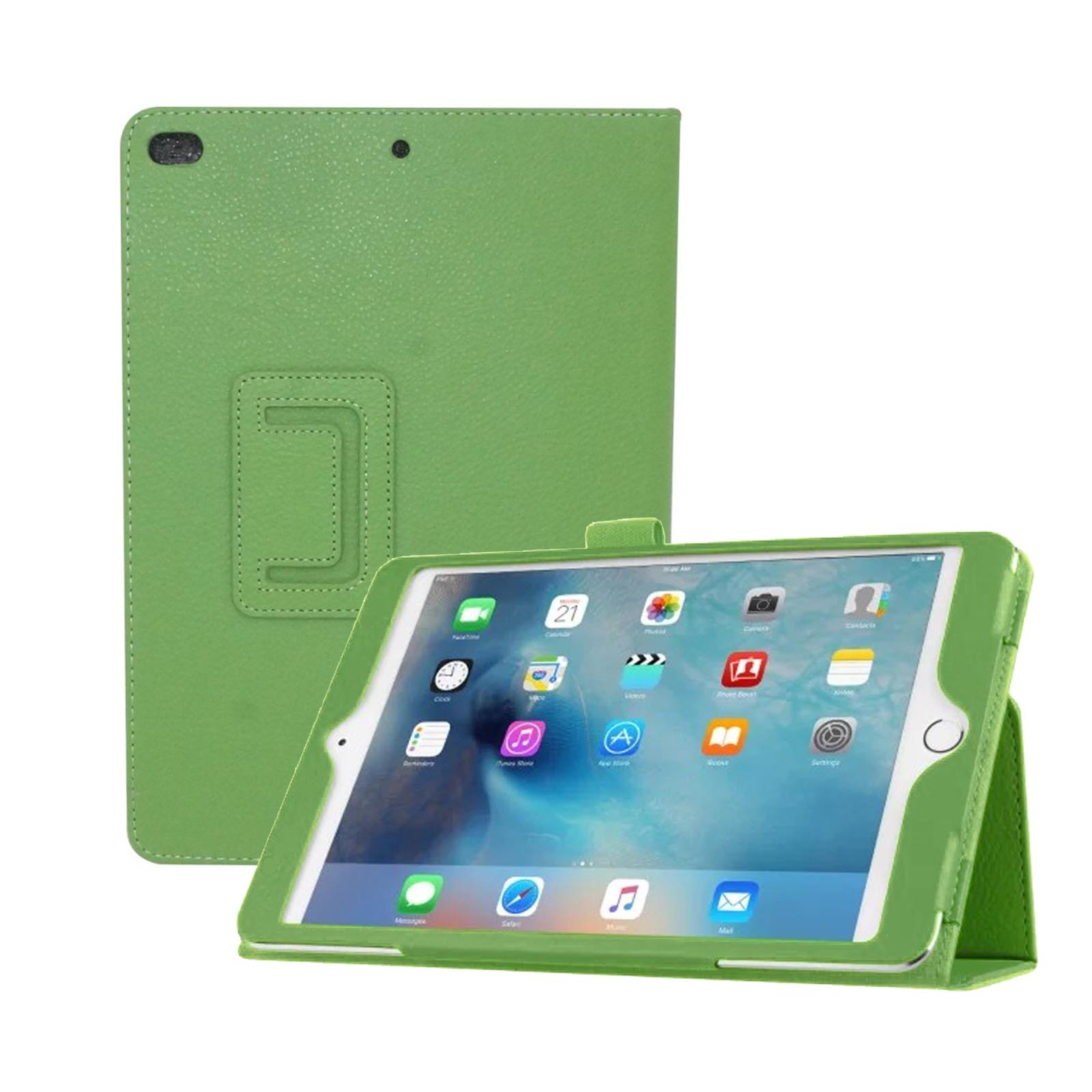 7.9 Grün 4 Apple LOBWERK Kunstleder, iPad Mini Zoll für Schutzhülle iPad Bookcover Mini 5 Hülle