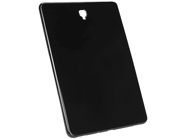 LOBWERK Hülle Schutzhülle Backcover für Samsung Galaxy Tab A SM-T590 / SM-T595 10.5 Zoll TPU, Schwarz