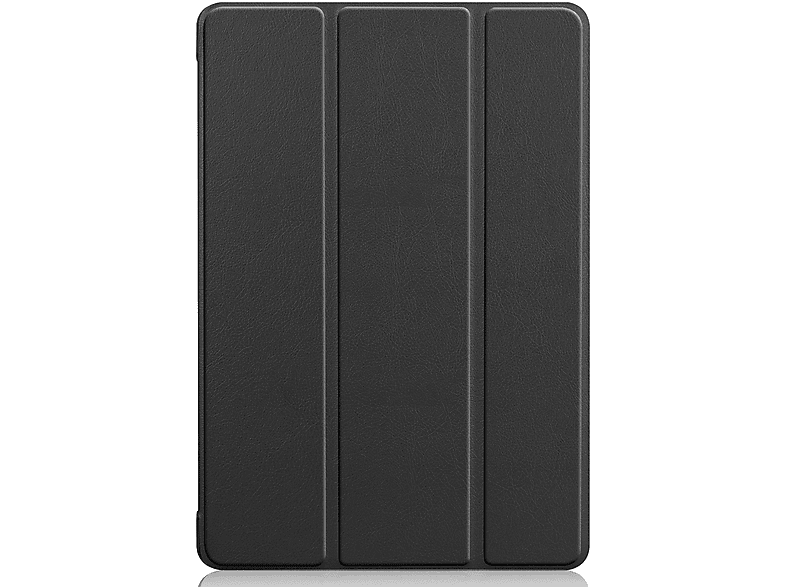 LOBWERK Hülle Schutzhülle Bookcover für Huawei MediaPad T5 10 / Honor Pad 5 10.1 Zoll Kunstleder, Schwarz