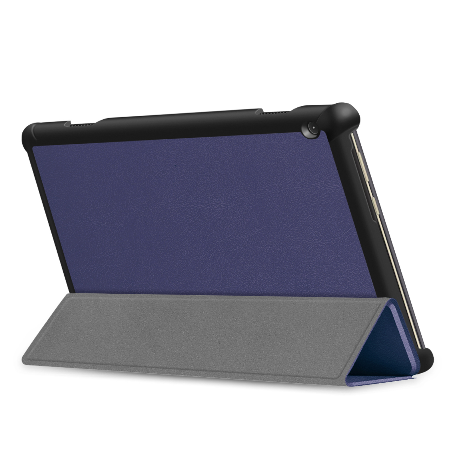 Kunstleder, TB-X605F Blau Lenovo 10.1 (2018) Tab M10 LOBWERK für Schutzhülle Bookcover Zoll Hülle