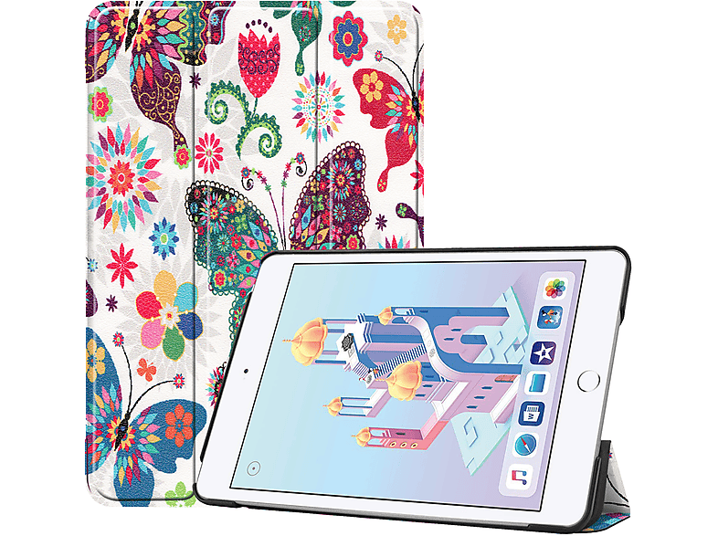 iPad Mini Zoll Schutzhülle LOBWERK Bookcover Hülle für NEU Apple Kunstleder, 7.9 4/5