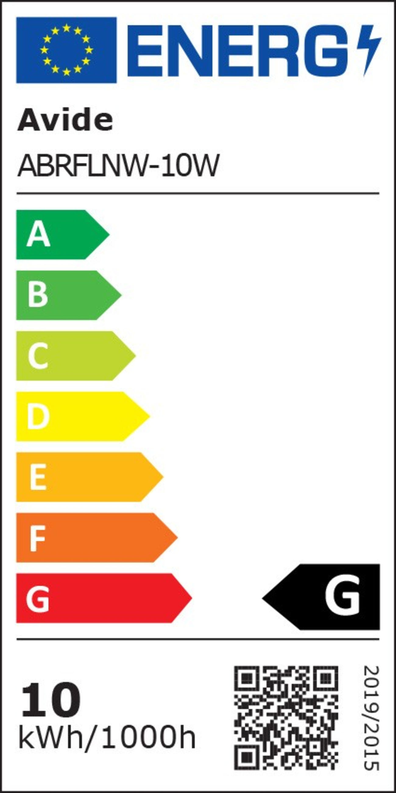 Wiederaufladbar Fluchtlicht/Strahler 10W AVIDE