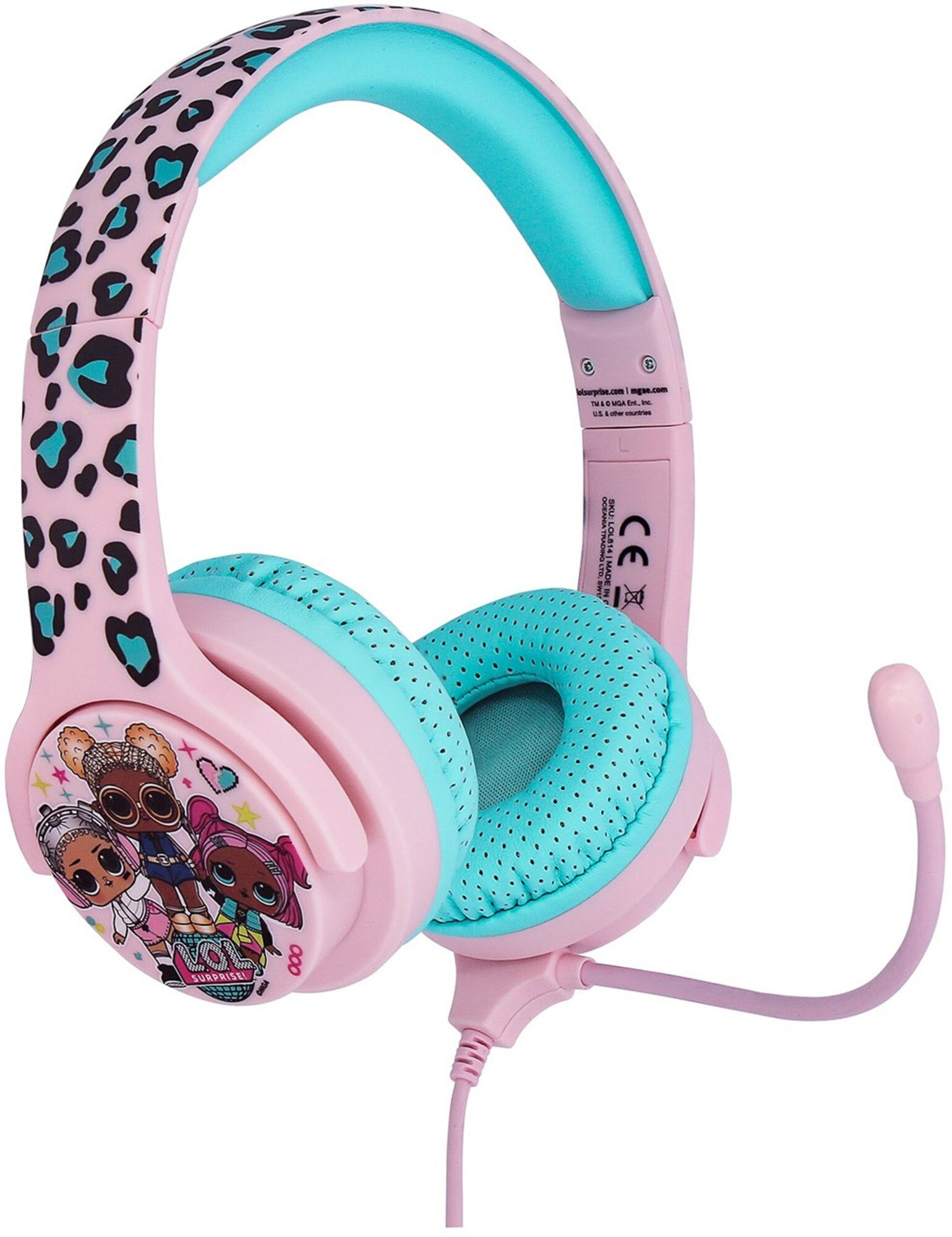 TECHNOLOGIES Kopfhörer OTL LOL814, On-ear Rosa