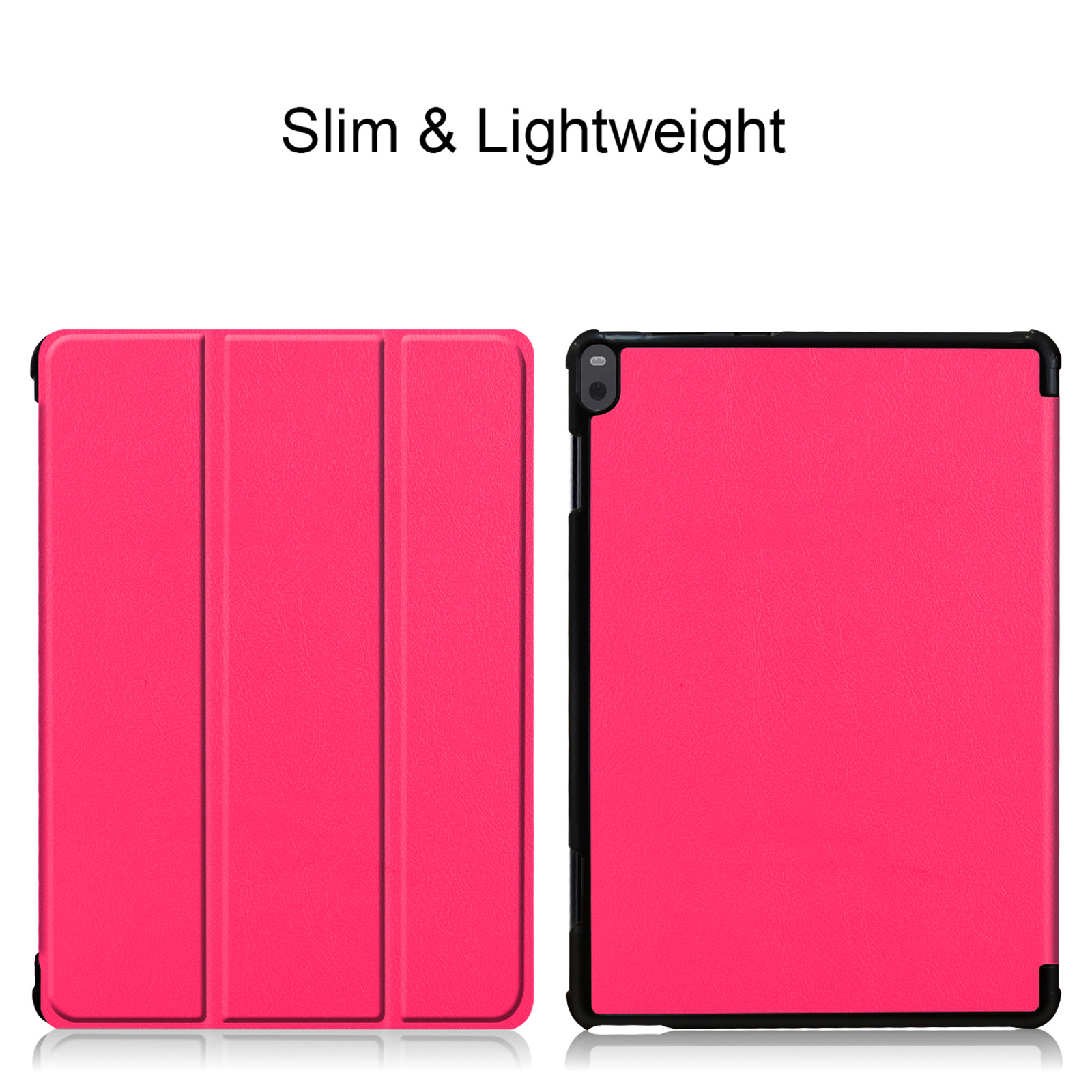 P10 Kunstleder, 10.1 Bookcover Pink Lenovo Tab TB-X705F Schutzhülle LOBWERK für Hülle Zoll