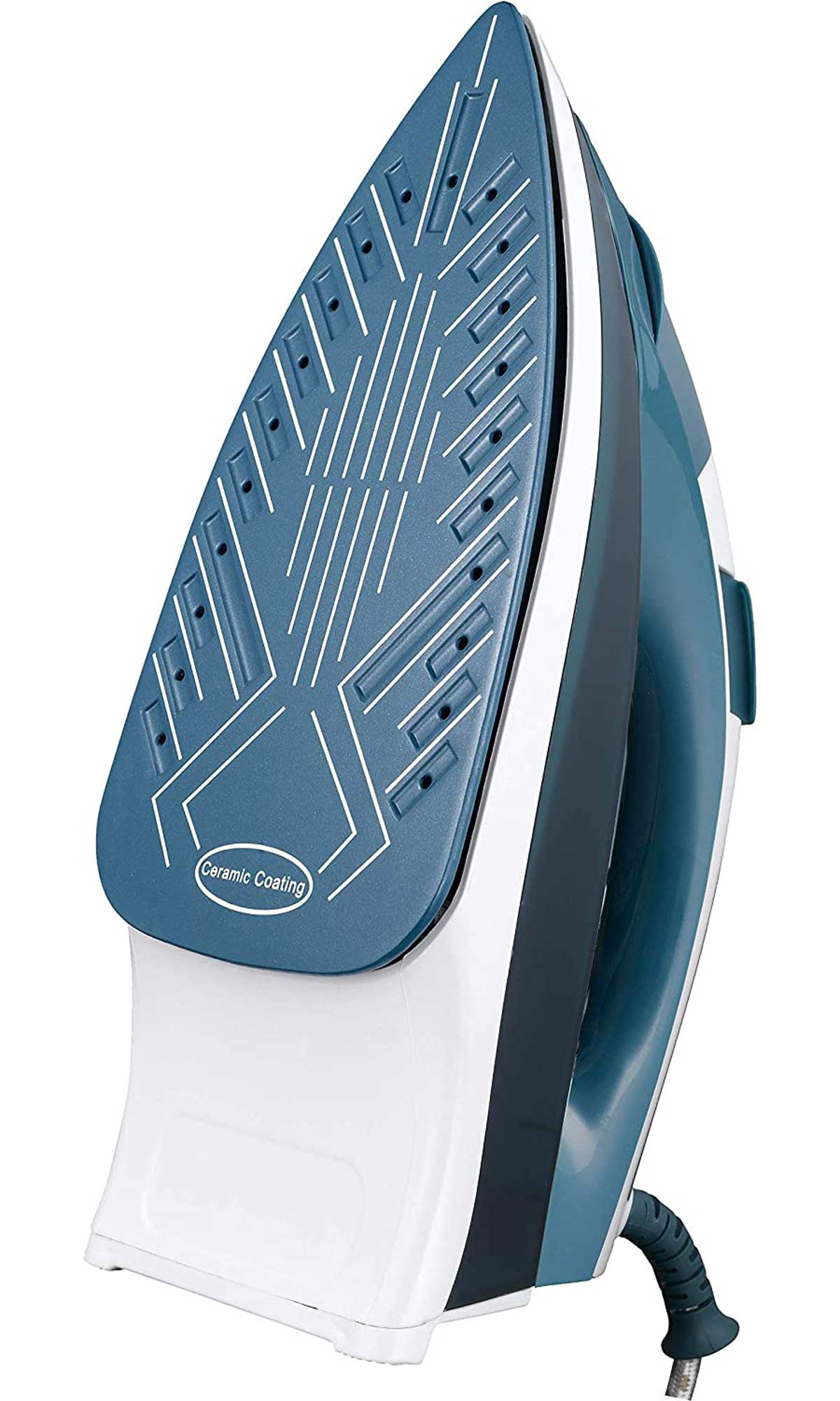 Żelazko parowe MELISSA 16390052, 2200 W, stopa ceramiczna, para pionowa, 15 g/min, zbiornik 300 ml, natrysk Niebieski