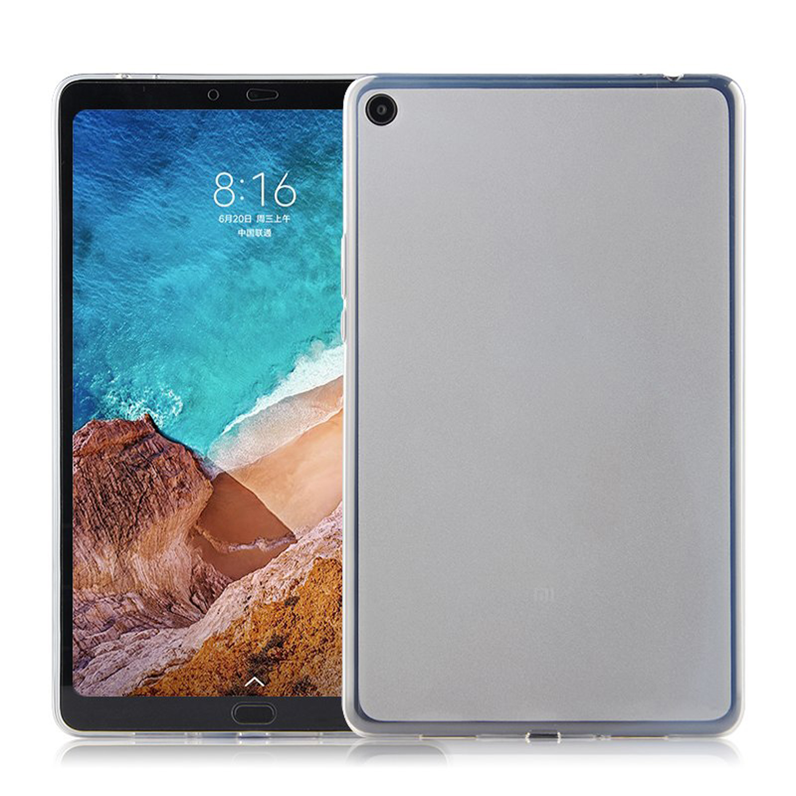 10.1 4 Plus Mi LOBWERK für Hülle TPU, Xiaomi Backcover Transparent Zoll Schutzhülle Pad