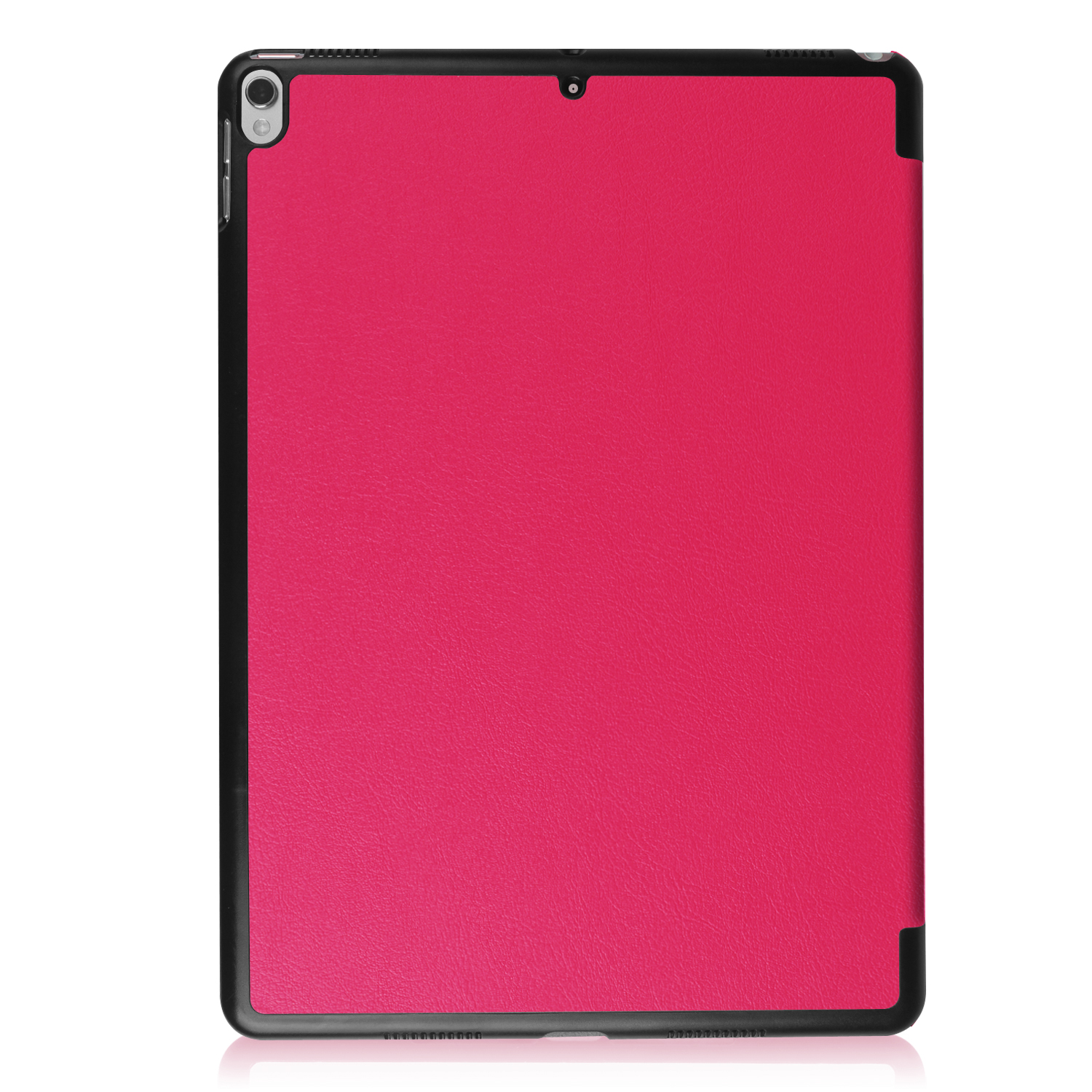 LOBWERK Hülle Schutzhülle Bookcover für Hot Air 3 10.5 iPad Apple iPad Zoll 2019 Kunstleder, Pink Pro 2017
