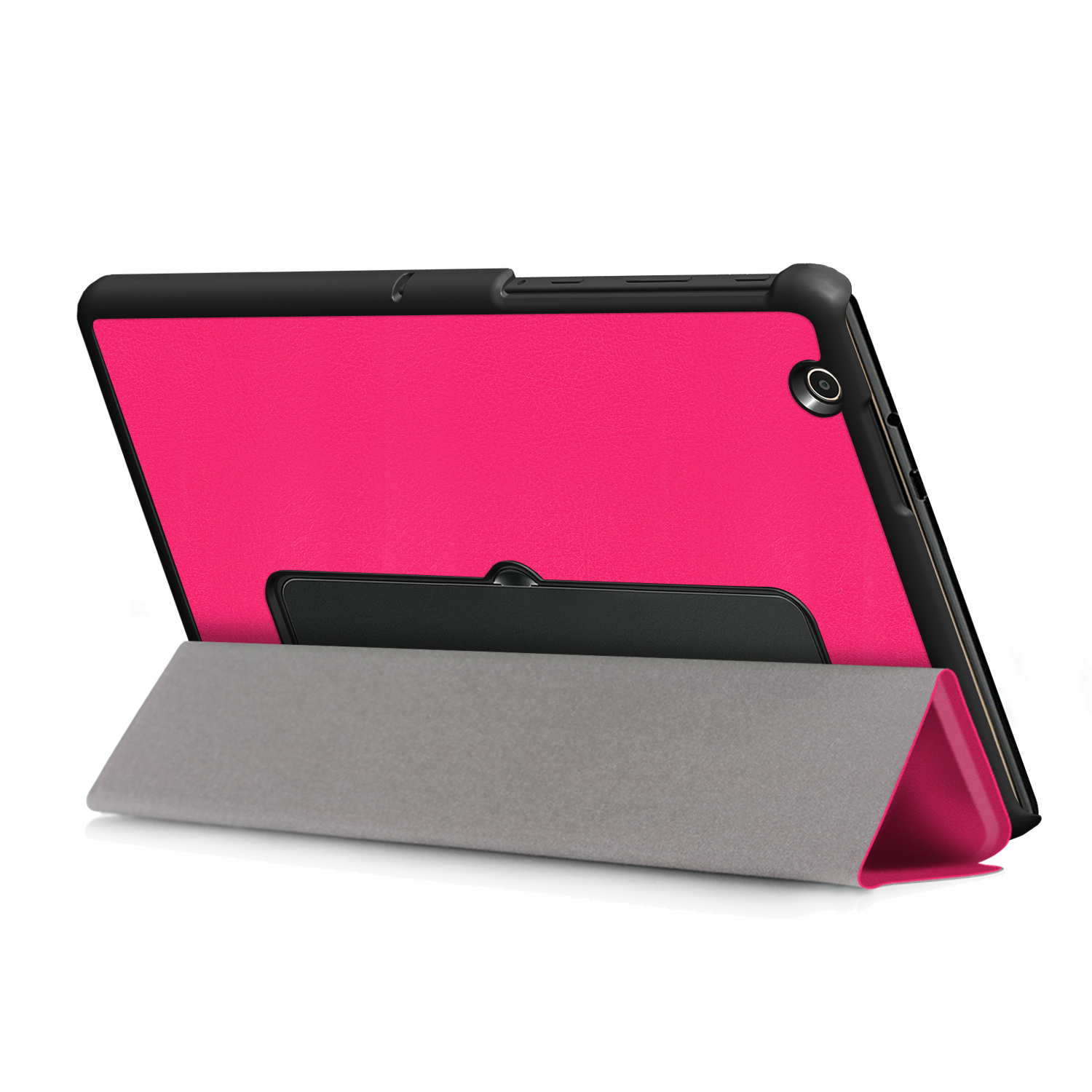LOBWERK Hülle Schutzhülle LG 10.1 Bookcover Hot Pink Kunstleder, G Ultra 3 V755 für Zoll PAD