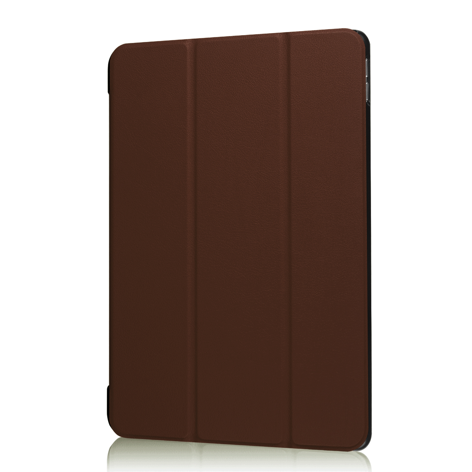 iPad 2019 Kunstleder, Hülle 2017 Apple Bookcover Braun Zoll Schutzhülle für 10.5 3 LOBWERK Pro Air iPad