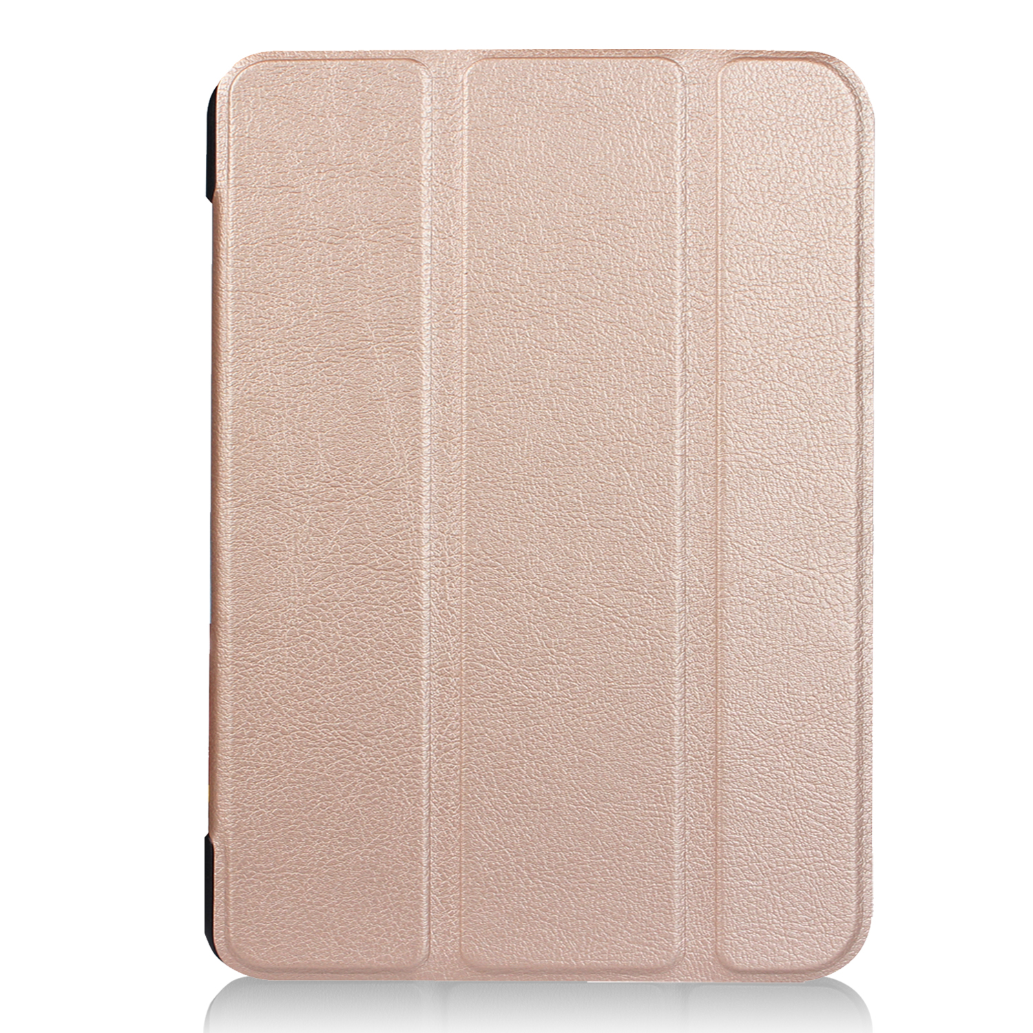 LOBWERK Hülle Schutzhülle Bookcover 2017 Apple Kunstleder, 10.5 2019 3 bronze für iPad Pro Air Zoll iPad