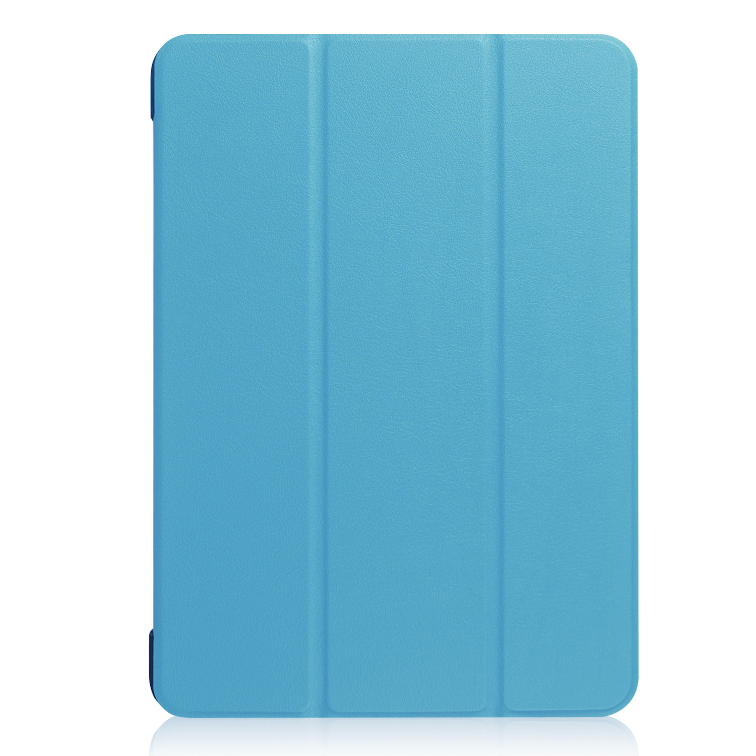 LOBWERK Hülle Schutzhülle 3 iPad Pro Zoll 2019 für Hellblau iPad Kunstleder, Bookcover 2017 Apple 10.5 Air