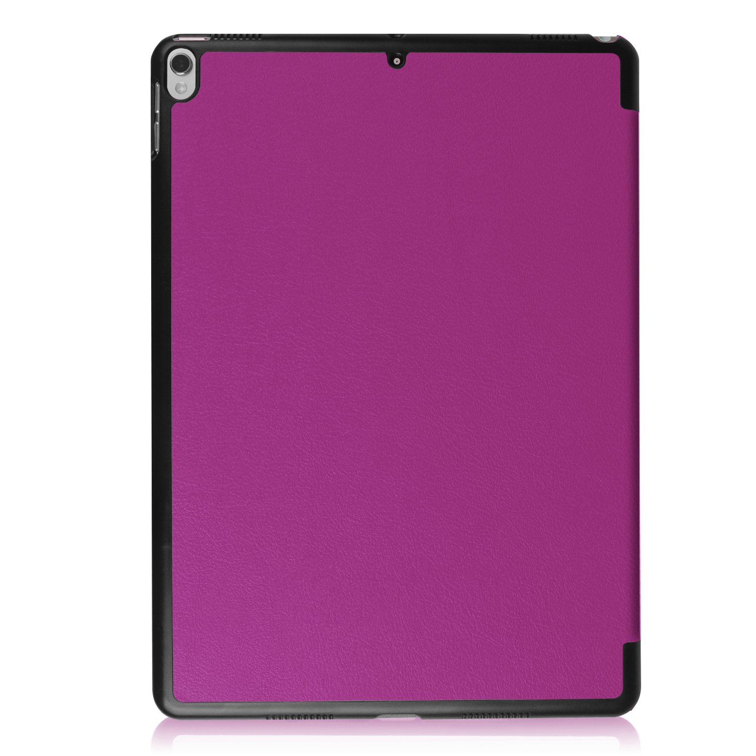 LOBWERK Hülle Schutzhülle Bookcover Apple 10.5 für iPad 2019 3 Pro Kunstleder, Air Lila Zoll 2017 iPad