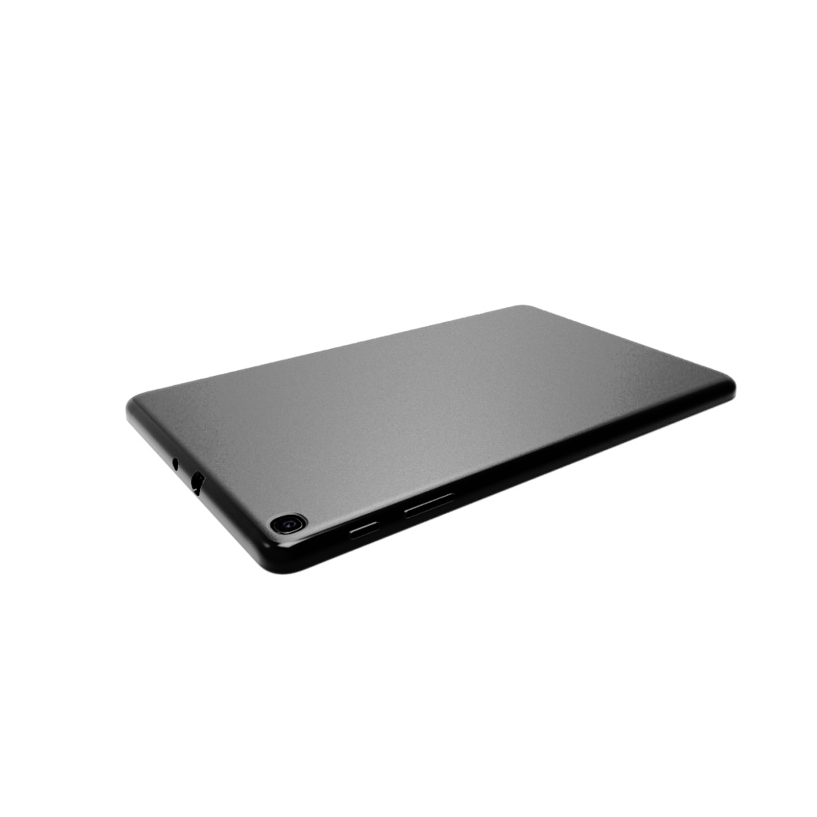 Hülle LOBWERK SM-T510 Backcover Zoll Schwarz TPU, Galaxy 10.1 A T515 Schutzhülle Tab für Samsung