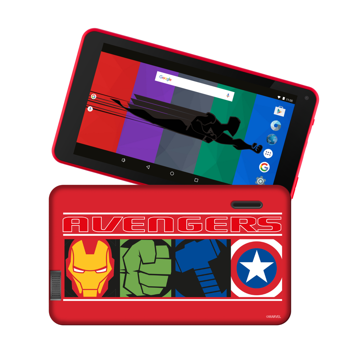 7 Tablet mehrfarbig Kinder-Tablet, HERO 16 GB, Zoll, Avengers, E-STAR