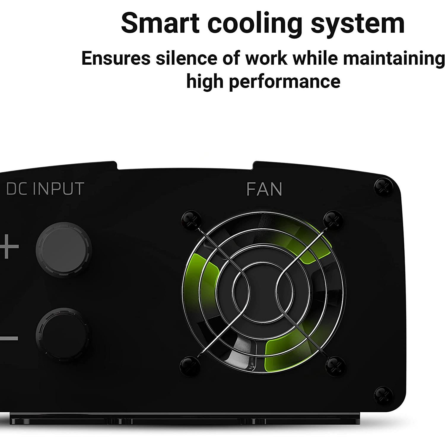 CELL auf Spannungswandler Wechselrichter 24V GREEN 230V Energieversorgung