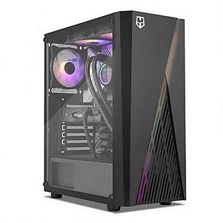 PC Gaming - PC RACING i7-11700F, Intel Core i7-11700F, 16 GB RAM, 1 TB SSD, GeForce® GTX 1650, Windows 11 Home (64 Bit), WINDOWS 11 HOME, NEGRO