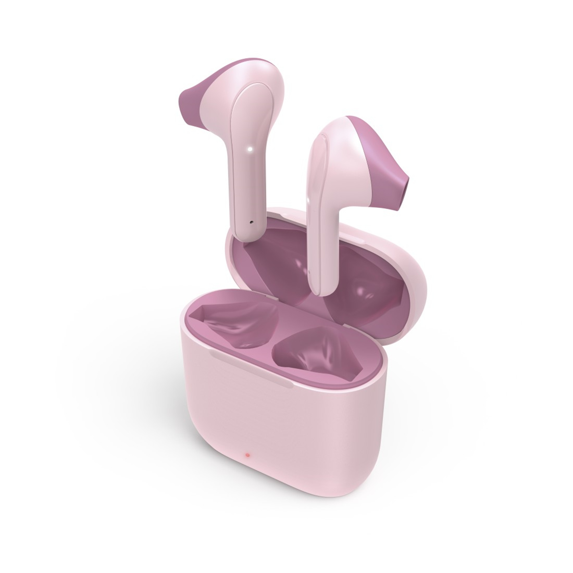 HAMA 184076 TWS BT KH "FREEDOM LIGHT", P, In-ear Kopfhörer Bluetooth Pink