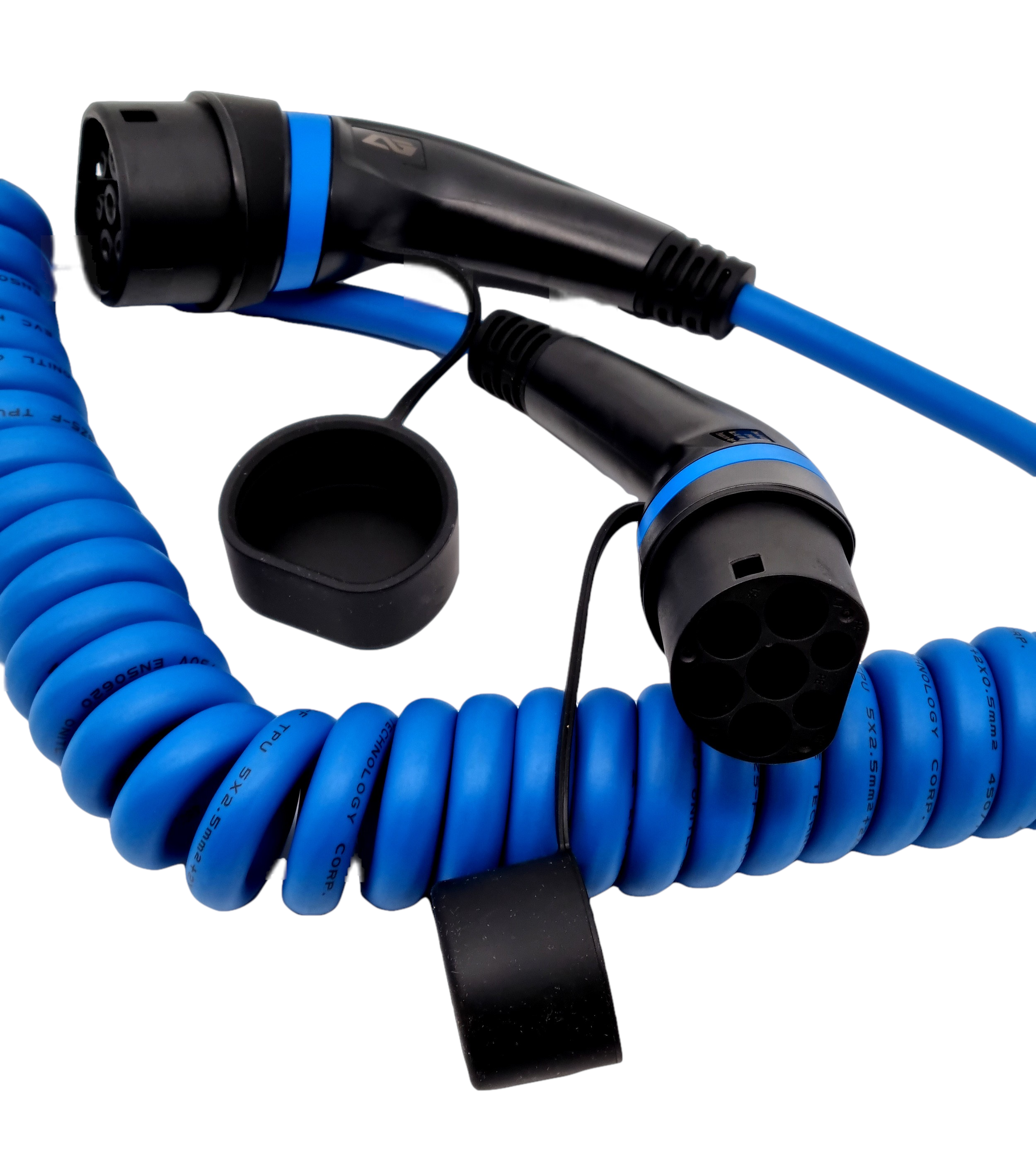 Ladekabel Für Elektroauto 11kW - 5m Typ 2 Kabel, Wasserdicht IP65