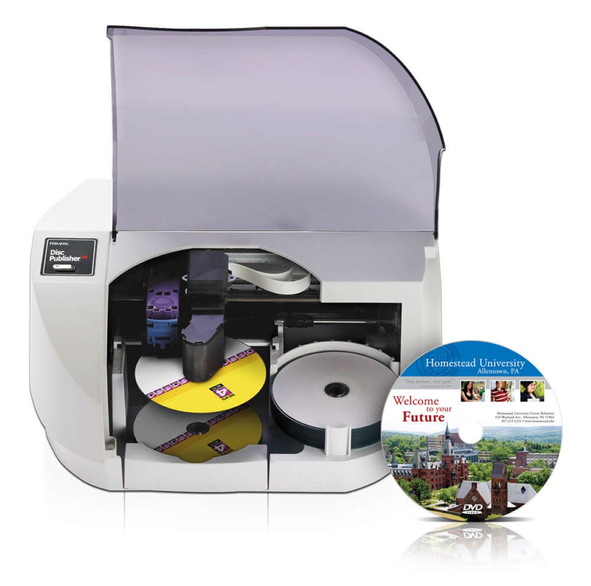 4800 PRIMERA Autoprinter dpi WLAN Brenner bis Tintenstrahl; zu SE-3 DP CD/DVD