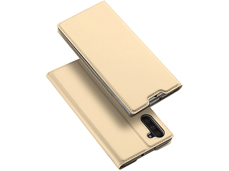 DUX DUCIS Buch Tasche, 5G, Gold Samsung, Bookcover, Galaxy A34