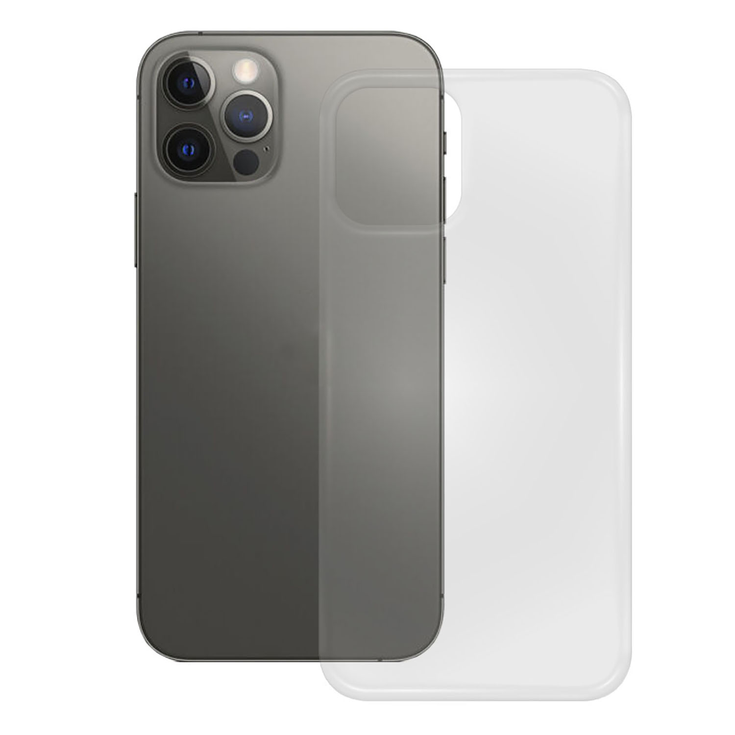 PEDEA TPU Case, transparent, Backcover, iPhone Apple, Max, Transparent 12 Pro