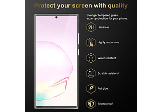 CADORABO Tempered Glass Displayschutz Schutz Folie(für Samsung Galaxy NOTE 20 PLUS)