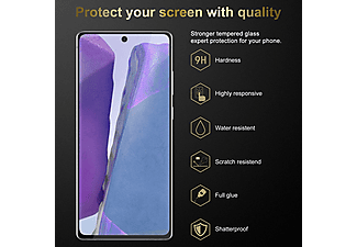 CADORABO 3er Pack Tempered Displayschutz Schutzfolie(für Samsung Galaxy S20 PLUS)