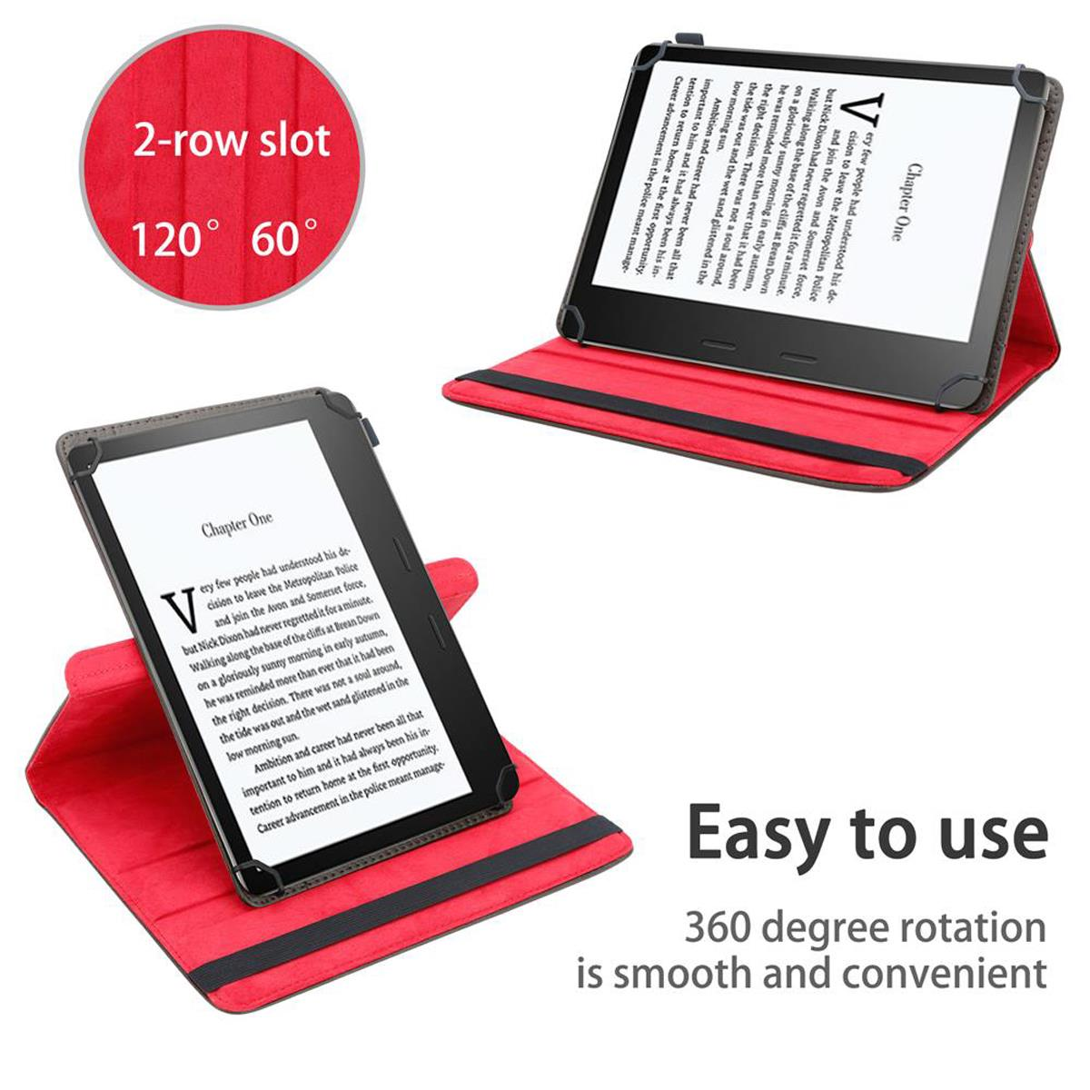 CADORABO Tablet für BRAUN 360 Schutz Kunstleder, Kindle Backcover Hülle Grad Tablethülle