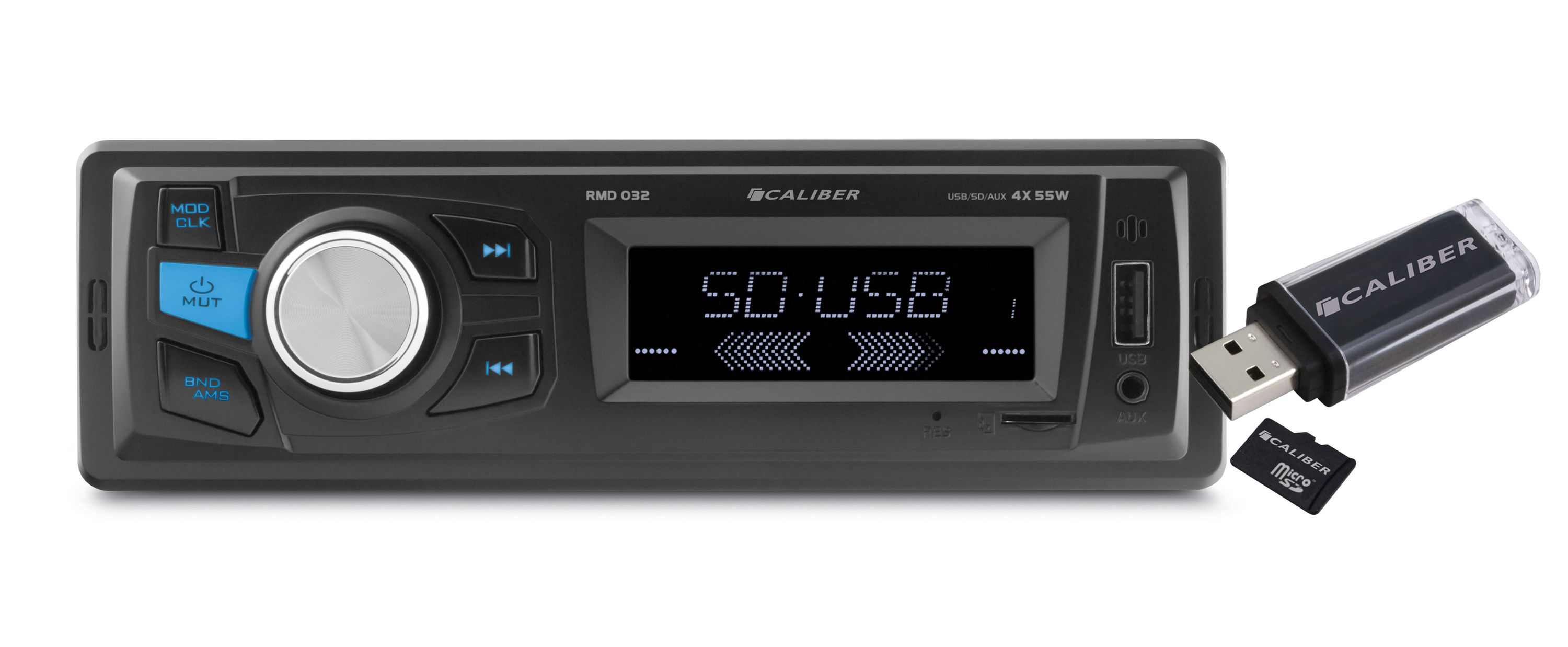 CALIBER 1 DIN Autoradio RMD032